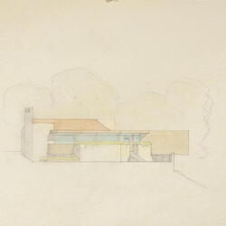 Elevation, House Remodel for Robert Major