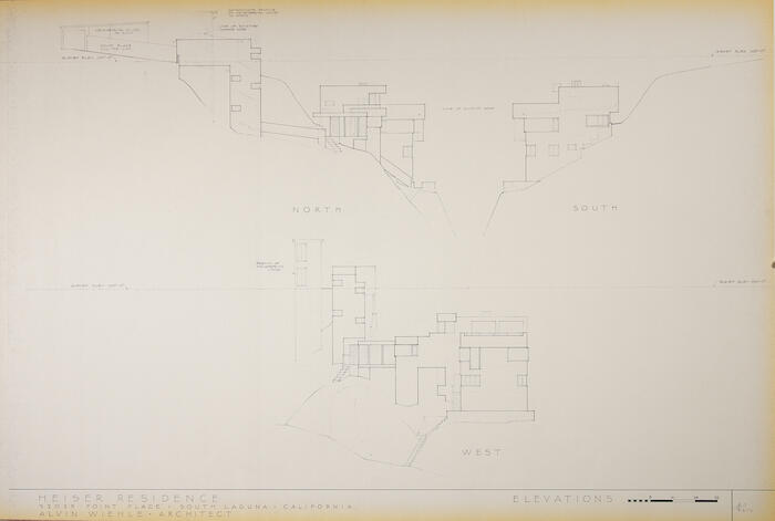 Elevations, House Remodel for Katie Lang and Tom Slattery