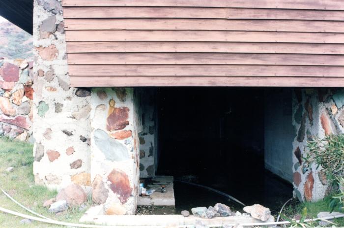 Masterplan of Arch Oboler Estate for Dorothy Blowers, Photo Data File 2: Exterior View of Gate Lodge Children's Wing Cx 2.5