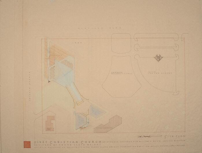 Reflected Ceiling Plan, First Christian Church